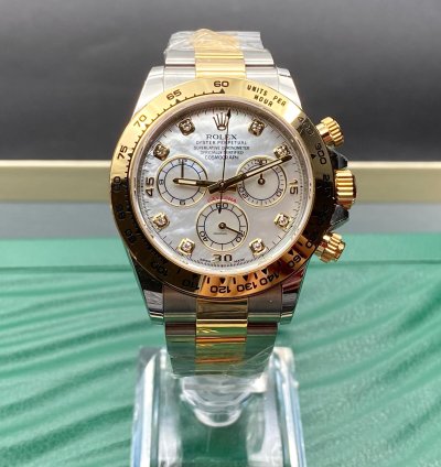 Rolex Daytona 116503ng White Mopold Card