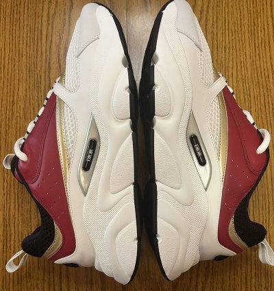 Dior B22 Sneaker Burgundy Gold