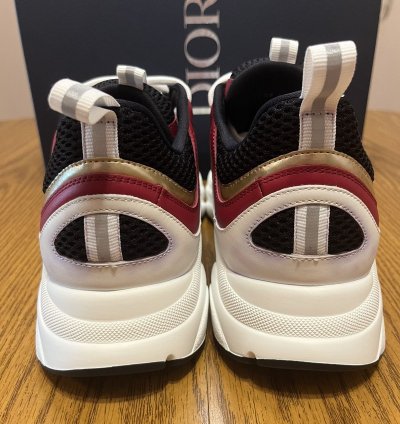 Dior B22 Sneaker Burgundy Gold