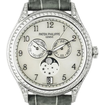Patek Philippe Annual Calendar Complications 4948g-010 38mm White Mother-of-pearl Dial