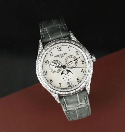 Patek Philippe Annual Calendar Complications 4948g-010 38mm White Mother-of-pearl Dial