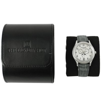 Patek Philippe Annual Calendar Complications 4948g-010 38mm White Mother-of-pearl Dial