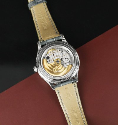 Patek Philippe Annual Calendar Complications 4948g-010 38mm White Mother-of-pearl Dial