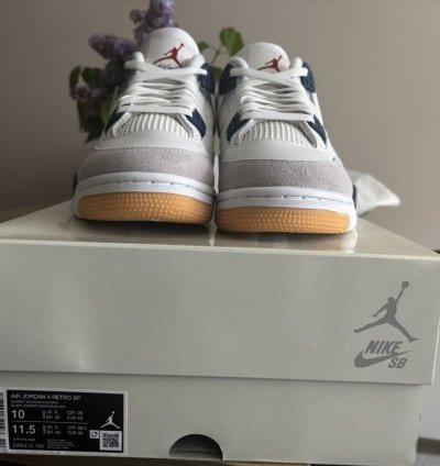 Air Jordan 4 Nike Sb Navy