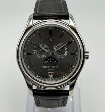 Patek Philippe Annual Calendar Complications 5146p-001 Annual Calendar Platinum Grey Dial 2017