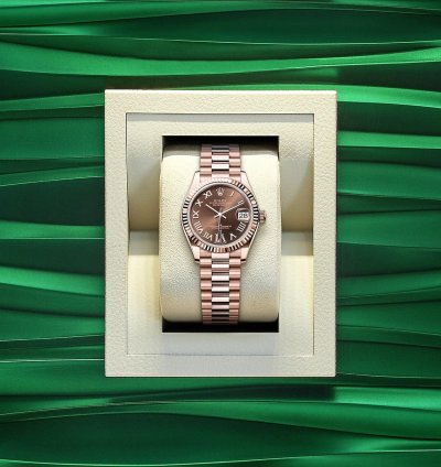 Rolex Datejust 31 Chocolate Roman President 278275-0025 Unworn 2024