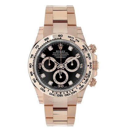 Rolex Daytona 116505 2023 Neu Schwarz Mit Diamanten