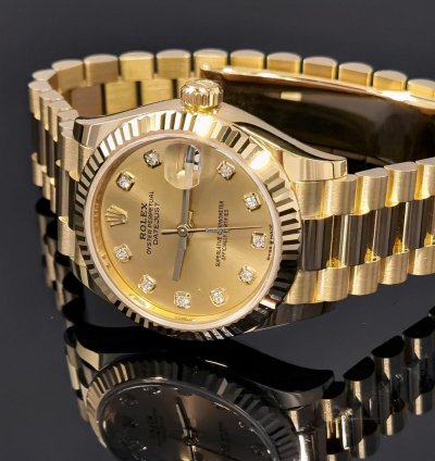 Rolex Datejust 31 Diamonds Champ
