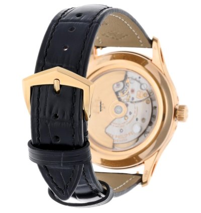 Patek Philippe Annual Calendar Complications 5205r-001 Rose Gold Silver Dial Mens Watch Complete