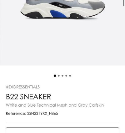 Dior B22 Sneakers