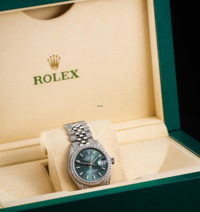 Rolex Datejust 31 Full Iced