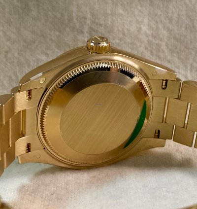 Rolex Datejust 31 Full Stickers 2025 Datejust 31 Yellow Gold President Mother-of-pearl Diamond Dial 278278