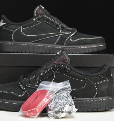 Travis Scott X Air Jordan 1 Low Og Sp black Panthom