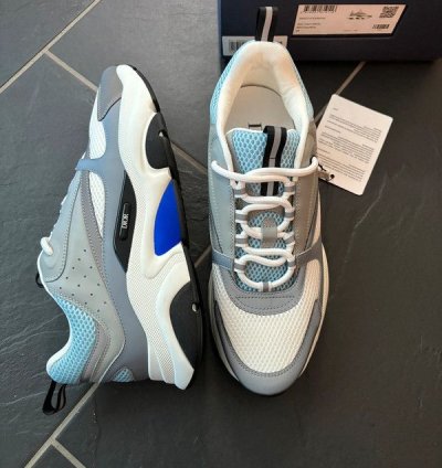 Dior B22 Sneakers Grey Blue