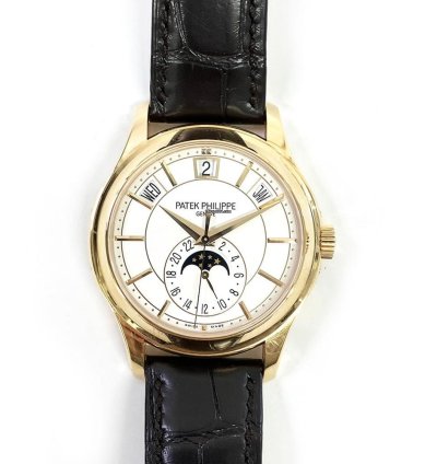 Patek Philippe Annual Calendar Complications Annual Calendar 40mm 5205r-001 Rose Gold With Brown Leather Watch White Dial 2020