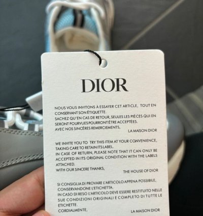 Dior B22 Sneakers Grey Blue