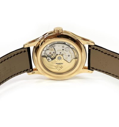 Patek Philippe Annual Calendar Complications Annual Calendar 40mm 5205r-001 Rose Gold With Brown Leather Watch White Dial 2020
