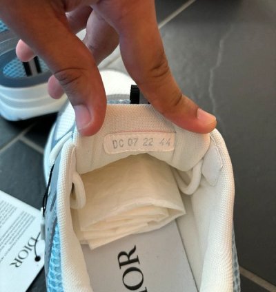 Dior B22 Sneakers Grey Blue