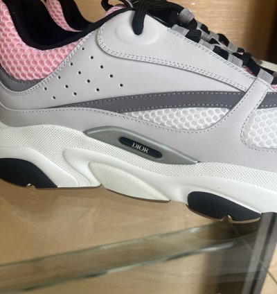 Dior B22 Sneakers In Pale Grey Pink