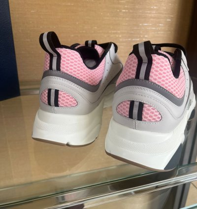 Dior B22 Sneakers In Pale Grey Pink