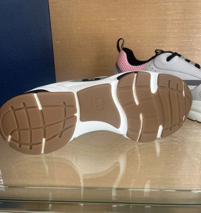 Dior B22 Sneakers In Pale Grey Pink
