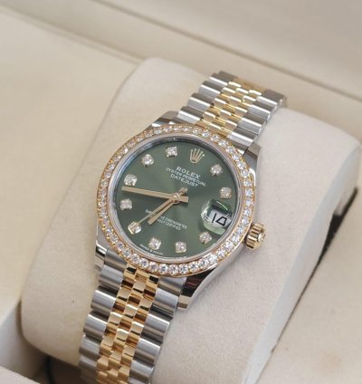 Rolex Datejust 31 Green Jub