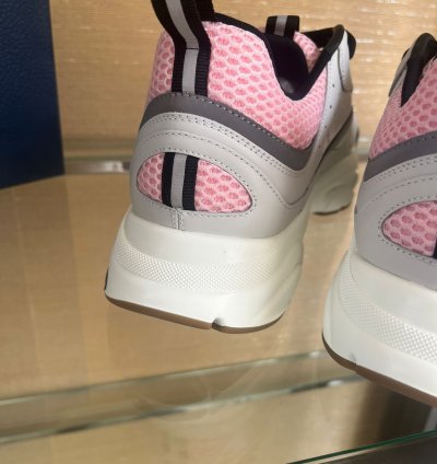 Dior B22 Sneakers In Pale Grey Pink