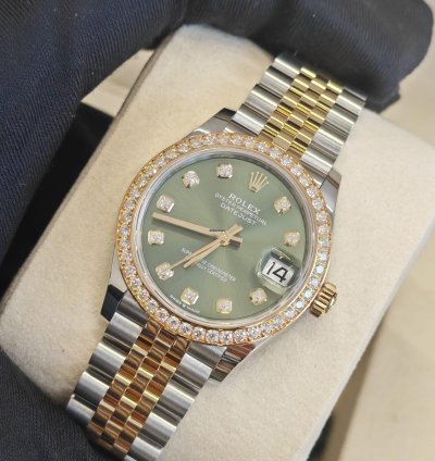 Rolex Datejust 31 Green Jub