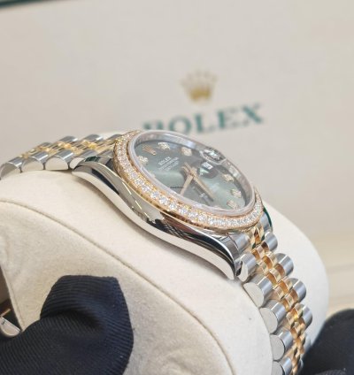 Rolex Datejust 31 Green Jub