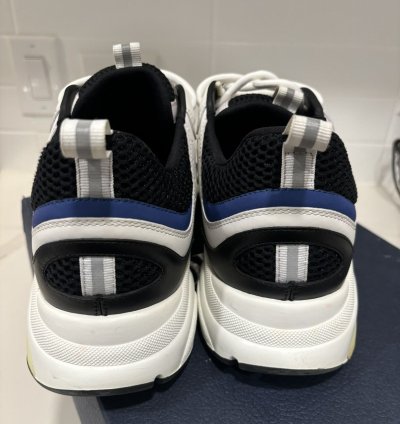 Dior B22 Sneakers White Black Blue