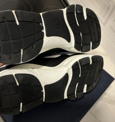 Dior B22 Sneakers White Black Blue