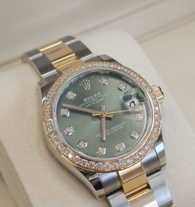 Rolex Datejust 31 Green Oys