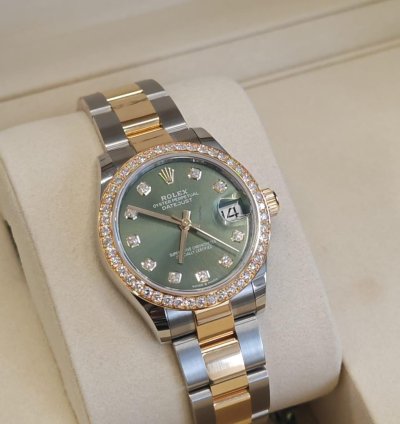 Rolex Datejust 31 Green Oys