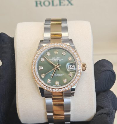 Rolex Datejust 31 Green Oys