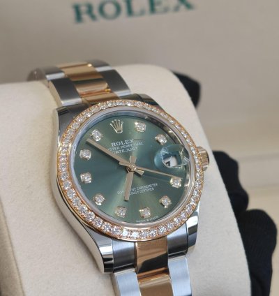 Rolex Datejust 31 Green Oys