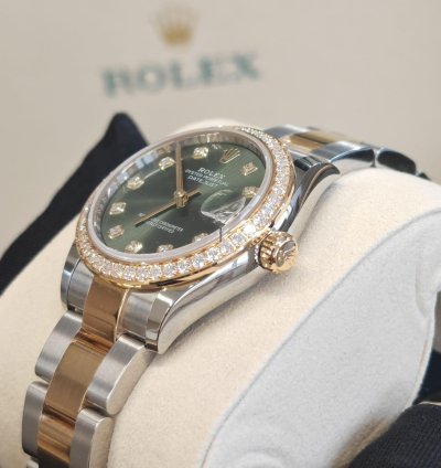 Rolex Datejust 31 Green Oys