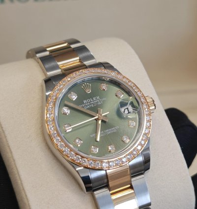 Rolex Datejust 31 Green Oys