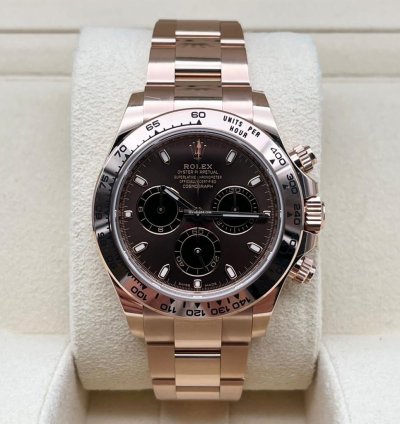 Rolex Daytona 116505 Neu 2022 Chocolate Fullset