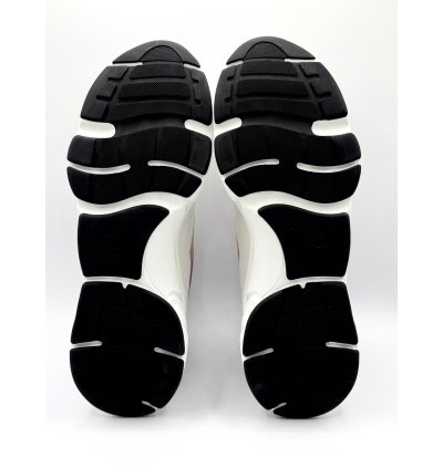 Dior B22 White Black Burgundy Gold Size 16 Eu 49