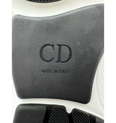Dior B22 White Black Burgundy Gold Size 16 Eu 49