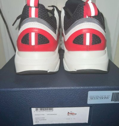 Dior B22 White Red