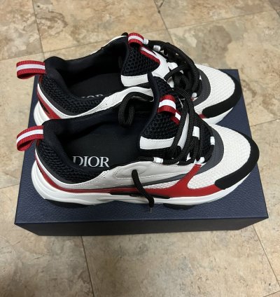 Dior B22 White Red