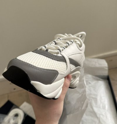 Dior B22 White Silver
