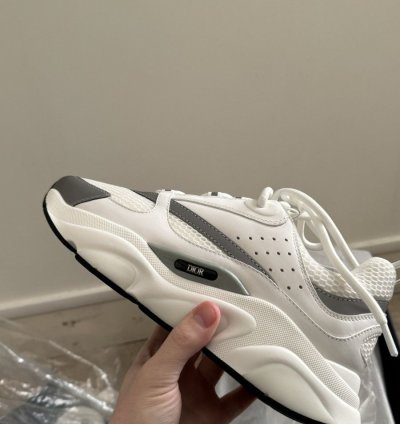 Dior B22 White Silver