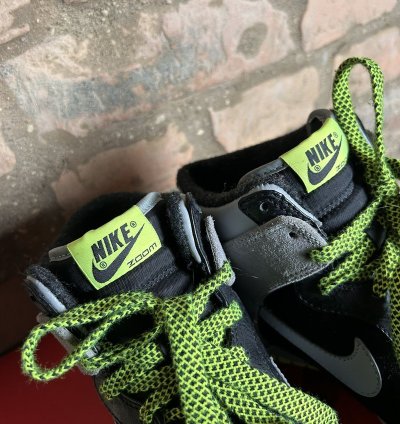 00s Vintage Nike Sb Dunk High Wrinkled Patent