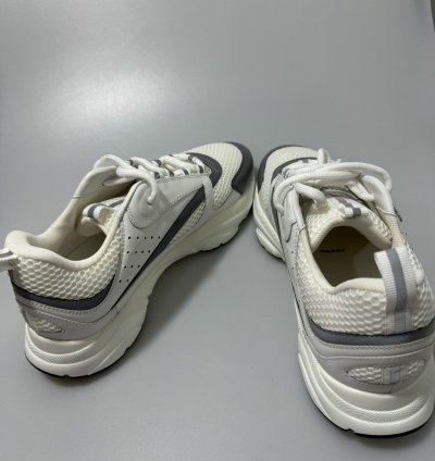 Dior B22 White Silver Sneakers 3sn231yjg