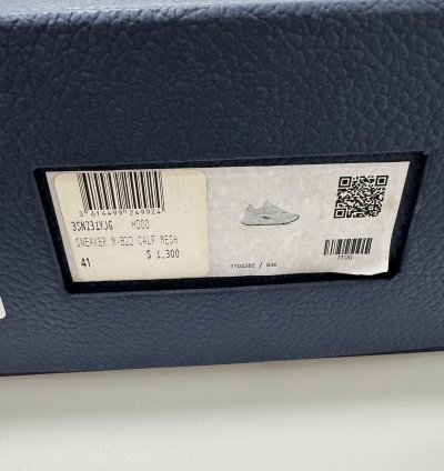 Dior B22 White Silver Sneakers 3sn231yjg