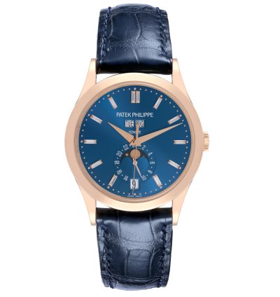 Patek Philippe Annual Calendar Complications Annual Calendar Rose Gold Diamond Watch 5396 Box Papers