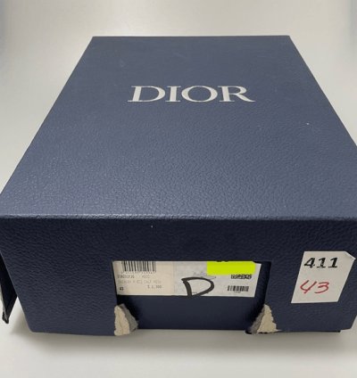 Dior B22 White Silver Sneakers Men Eu 43 Us 10