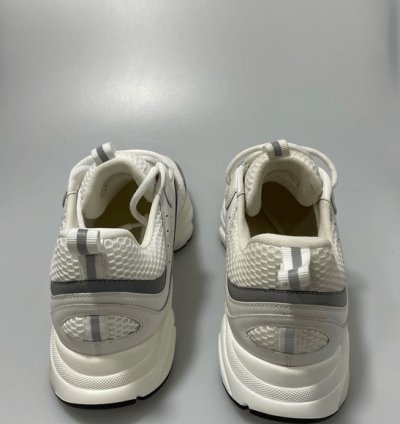 Dior B22 White Silver Sneakers Men Eu 43 Us 10